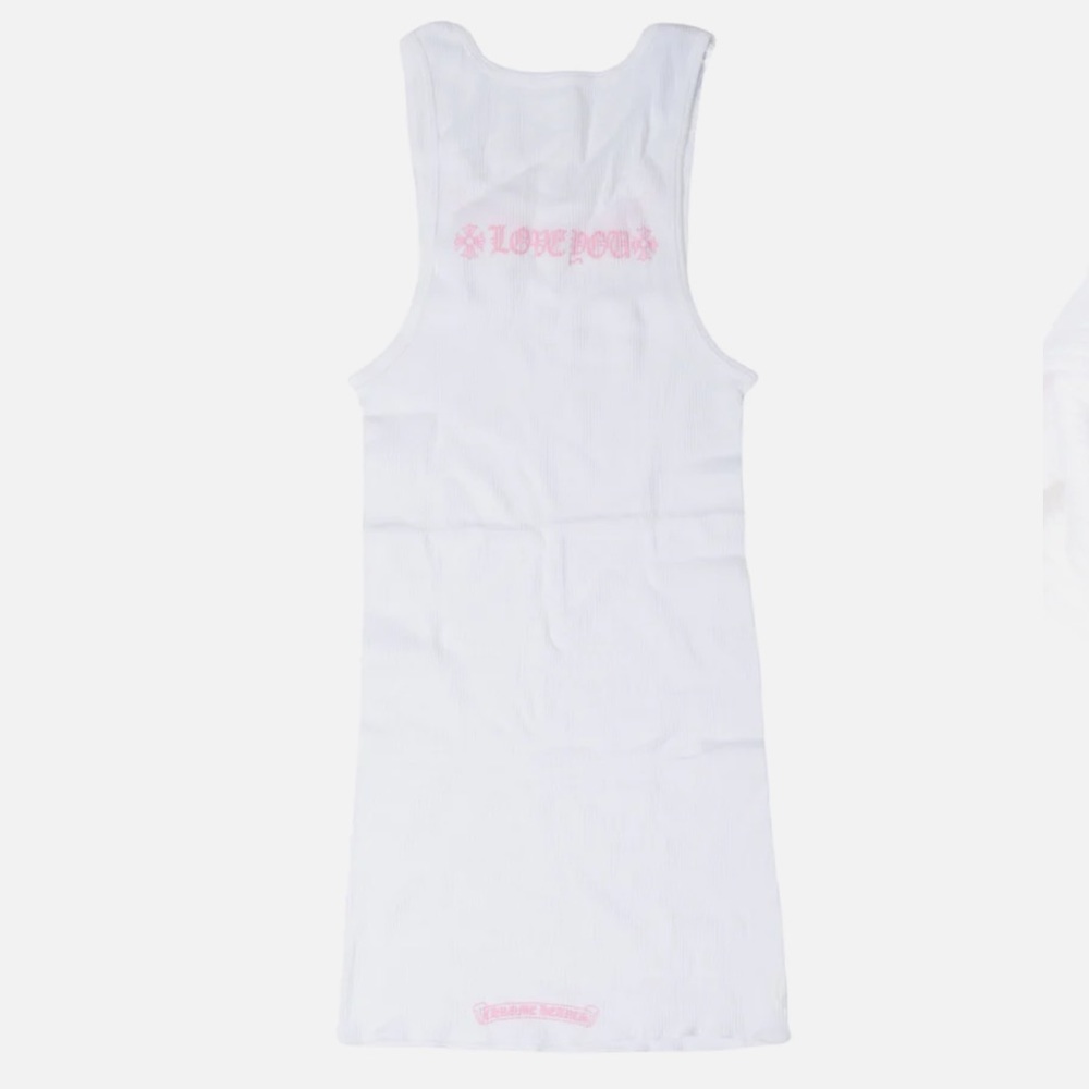 COPY - Chrome hearts white tank dress